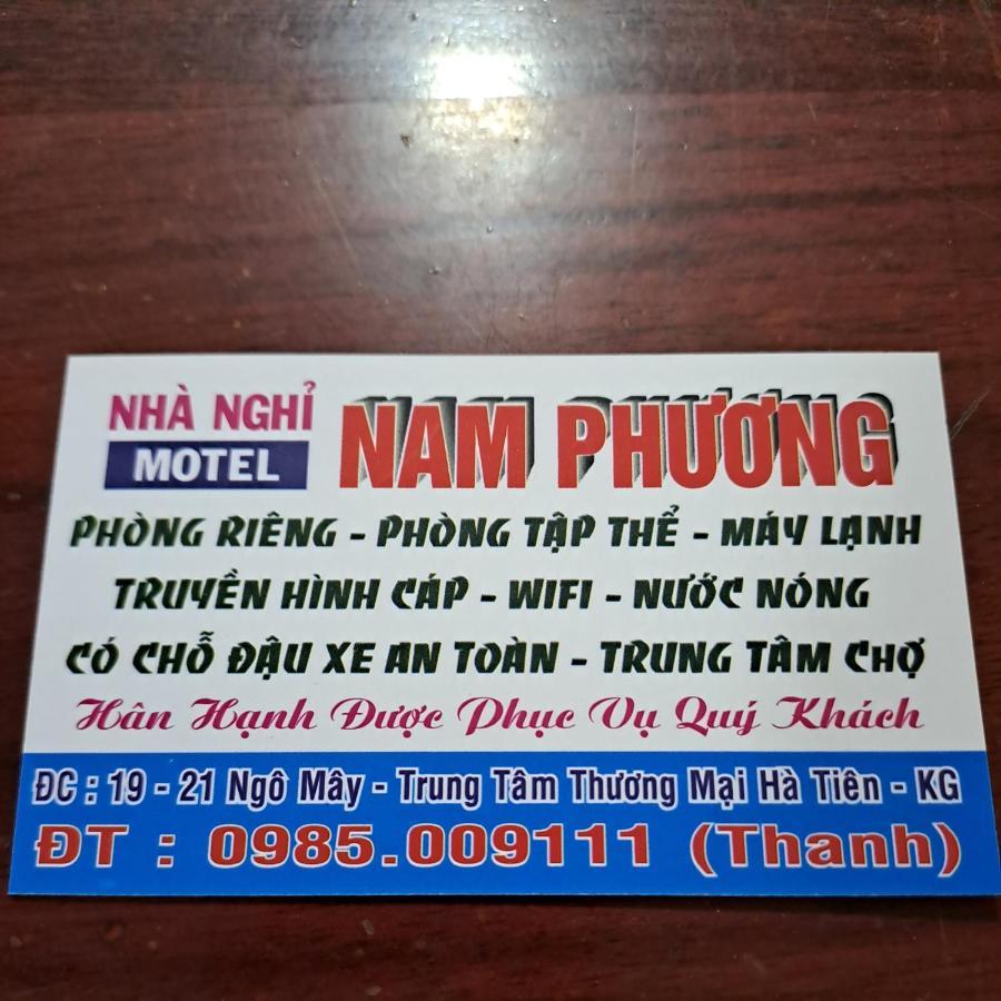 Bed and Breakfast Nha Nghi Nam Phuong HaTien Exteriér fotografie